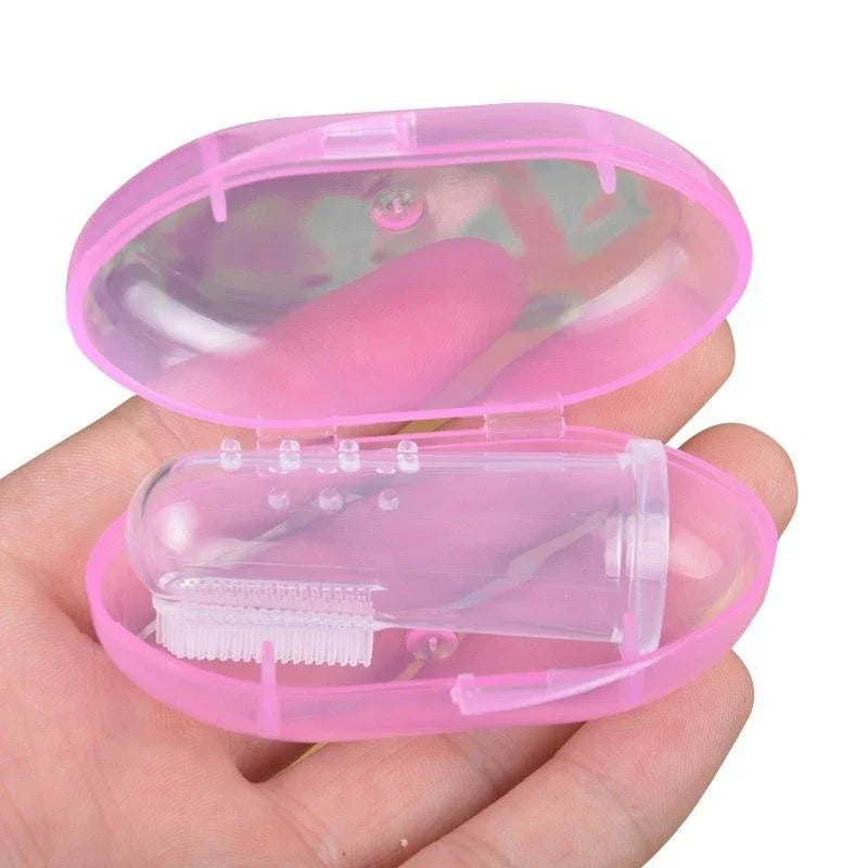 Silicone Pet Finger Toothbrush