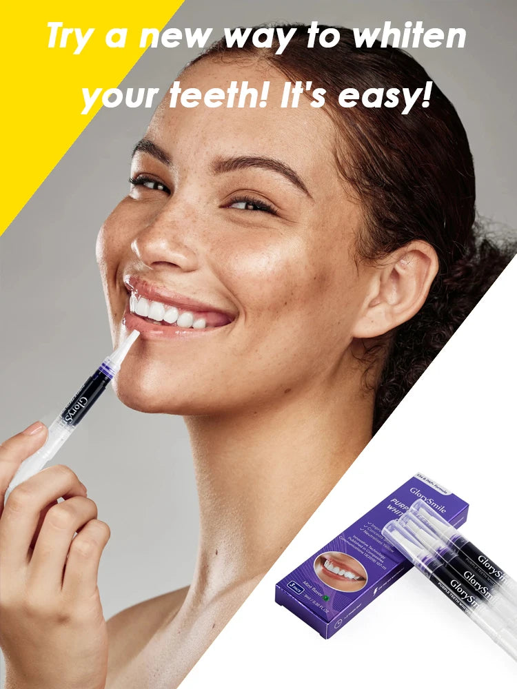 Purple Teeth Whitening Pen