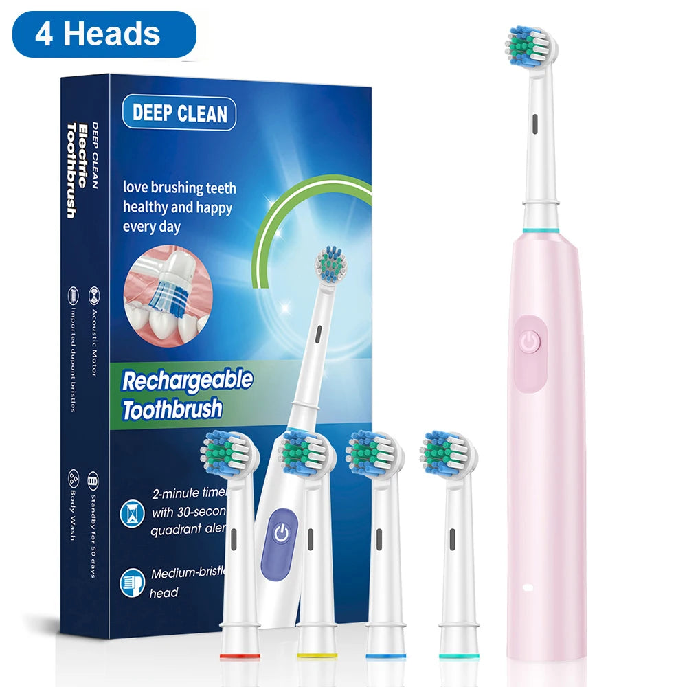 Electric Ultrasonic Toothbrush