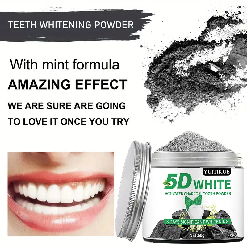 Bamboo Charcoal Whitening Powder