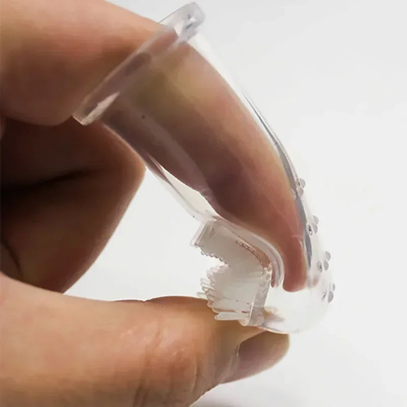 Silicone Pet Finger Toothbrush