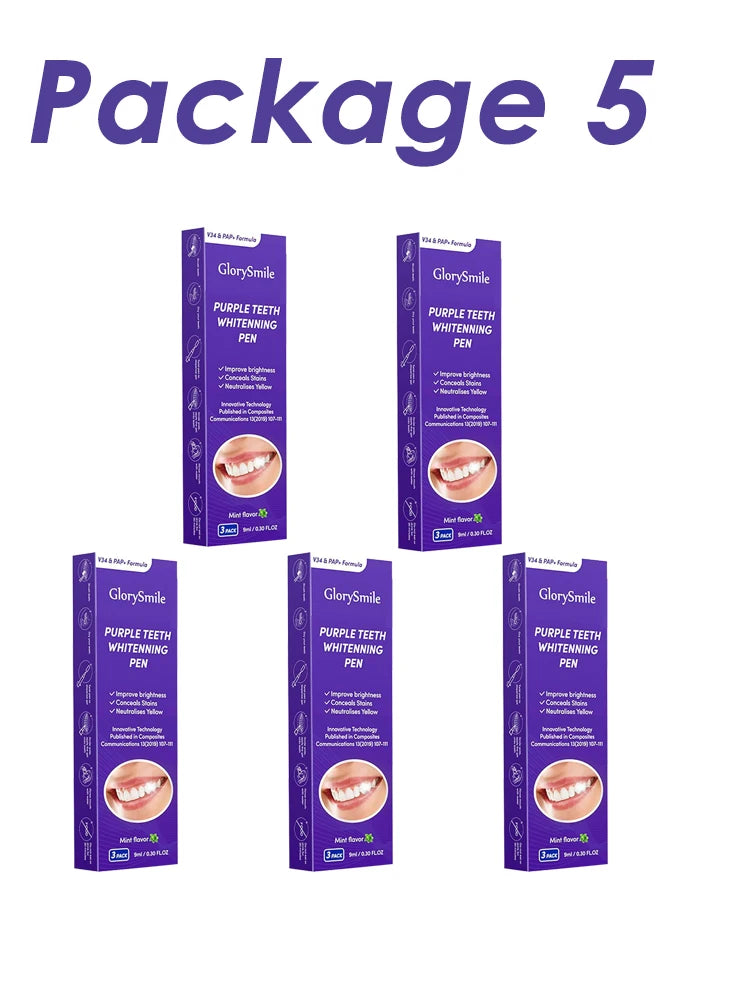 Purple Teeth Whitening Pen