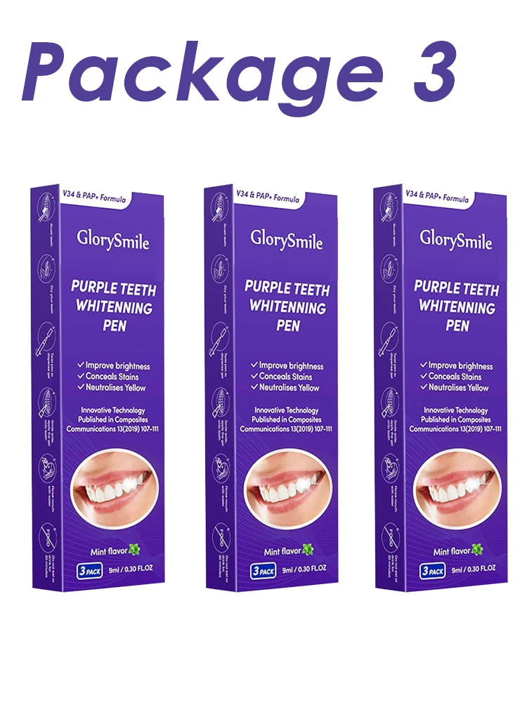Purple Teeth Whitening Pen